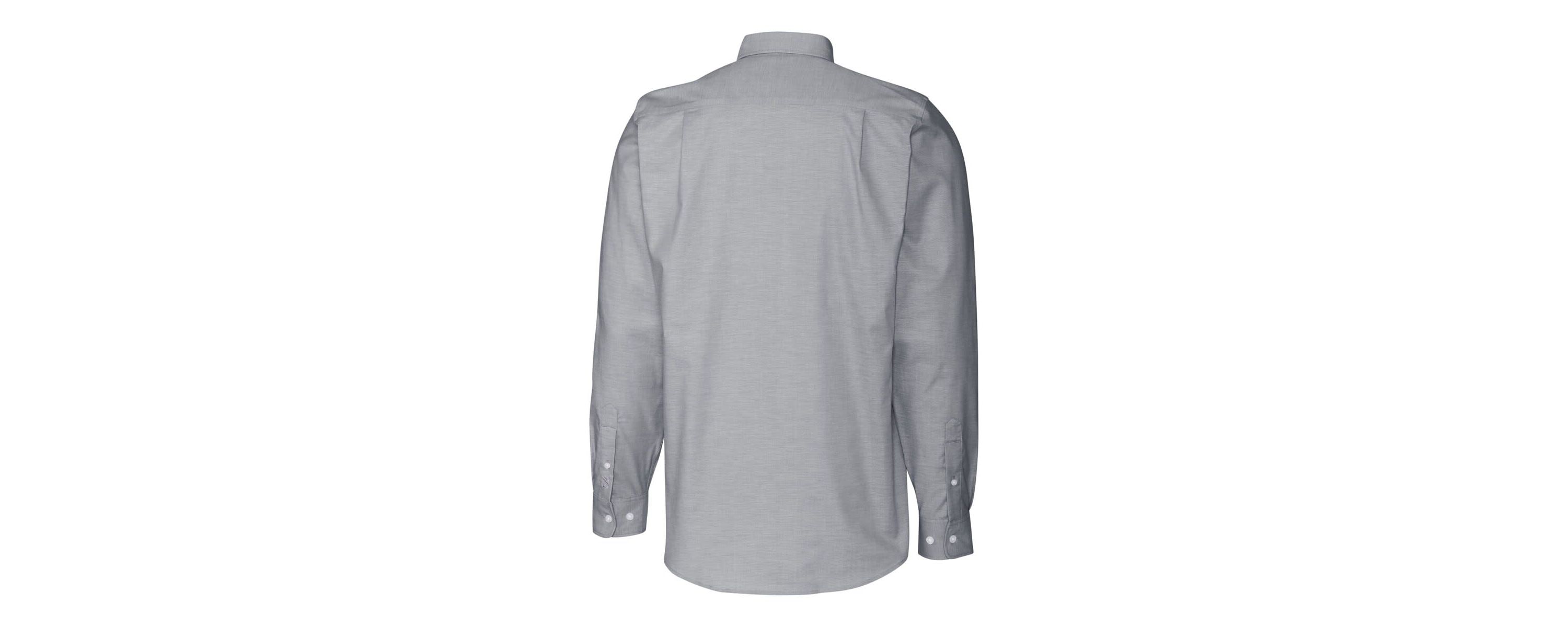 NCAA Texas A&M Aggies Alumni Logo Stretch Oxford Long Sleeve Button-Down Shirt