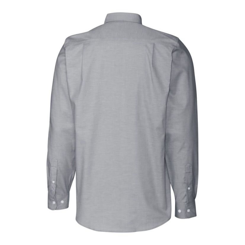 NCAA Texas A&M Aggies Alumni Logo Stretch Oxford Long Sleeve Button-Down Shirt
