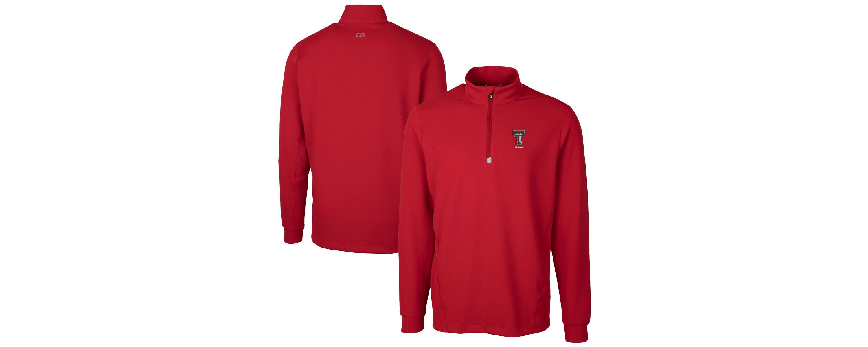 Texas Tech Red Raiders NCAA Texas Tech Raiders Alumni Logo Traverse Stretch Quarter-Zip Pullover Top