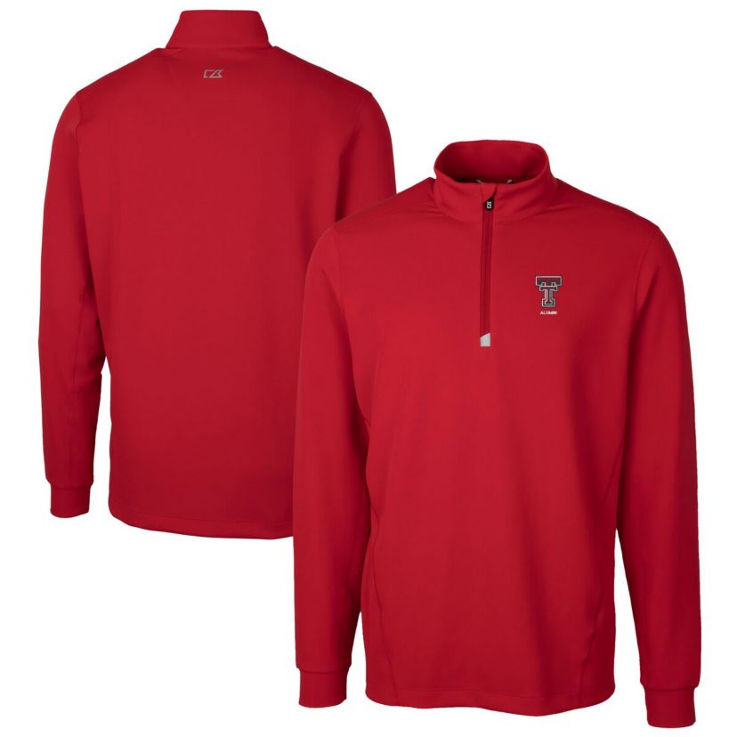 Texas Tech Red Raiders NCAA Texas Tech Raiders Alumni Logo Traverse Stretch Quarter-Zip Pullover Top