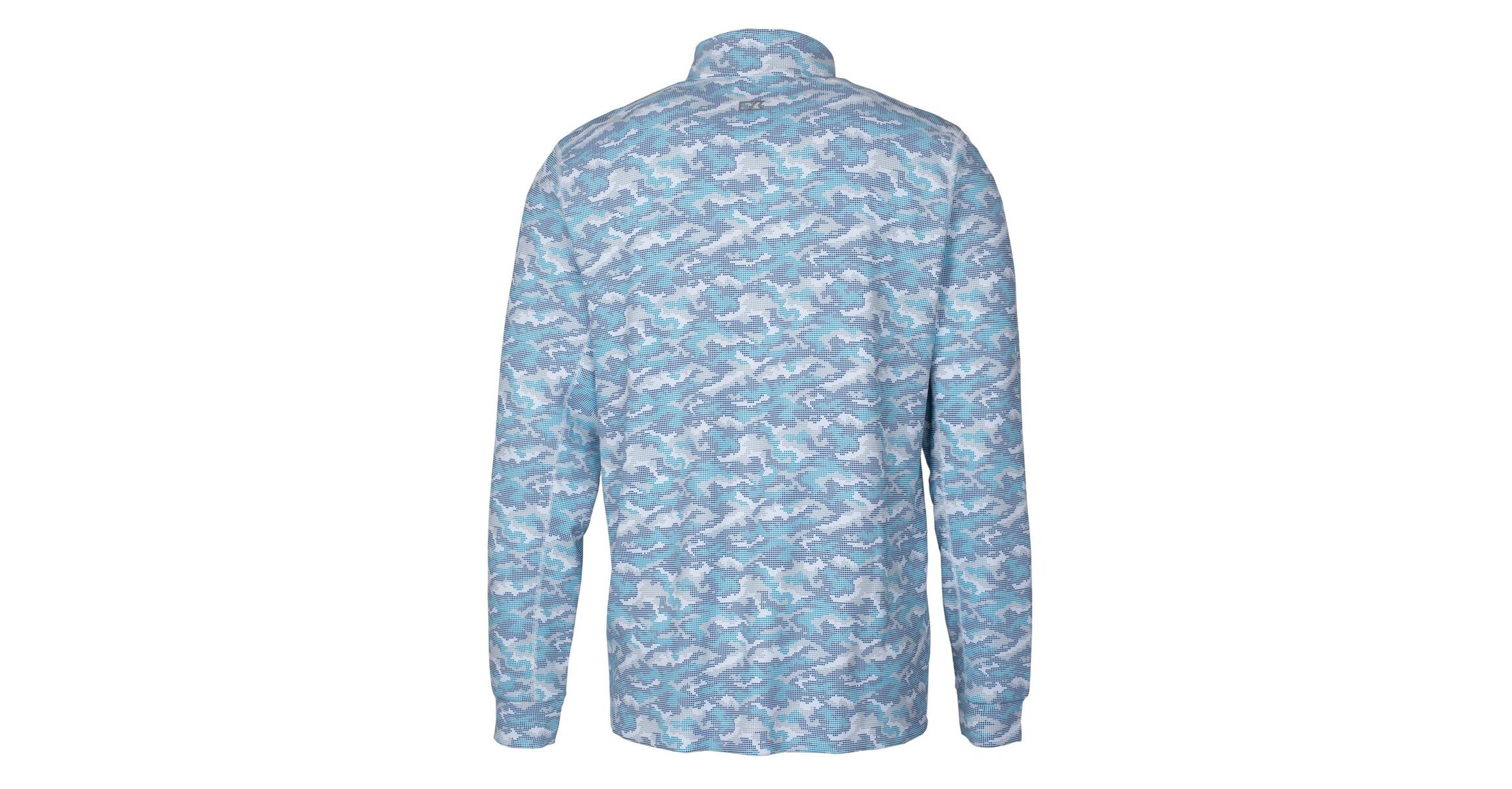 NCAA West Virginia Mountaineers Alumni Logo Traverse Print Stretch Quarter-Zip Pullover Top