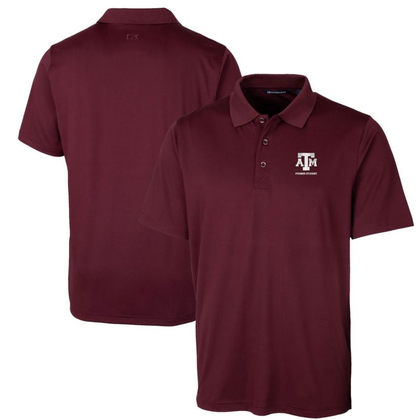 NCAA Texas A&M Aggies Alumni Logo Forge Stretch DryTec Polo