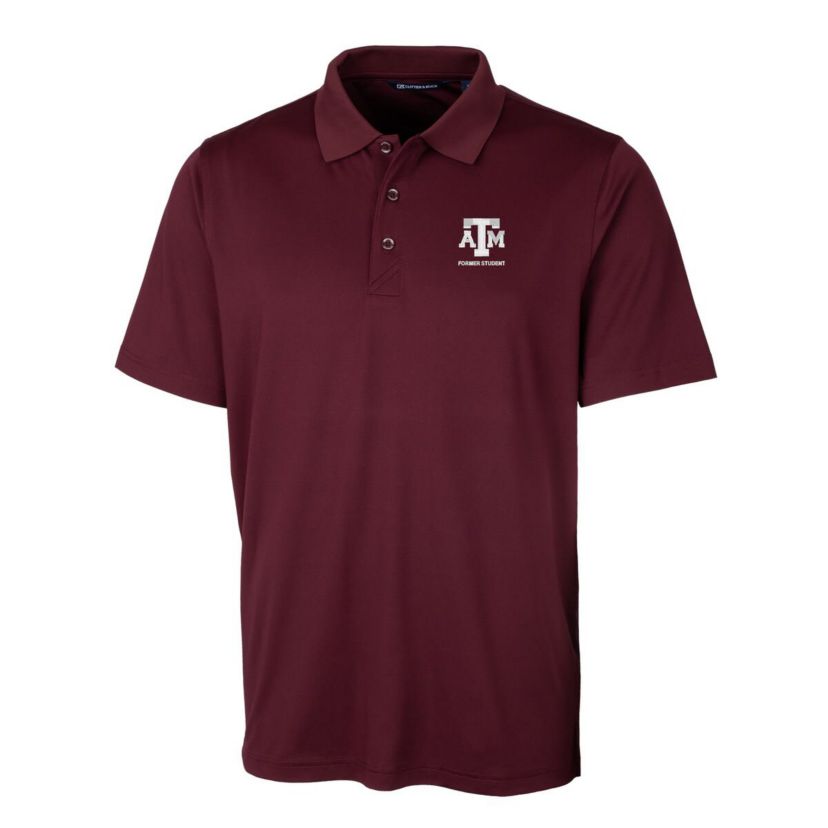 NCAA Texas A&M Aggies Alumni Logo Forge Stretch DryTec Polo