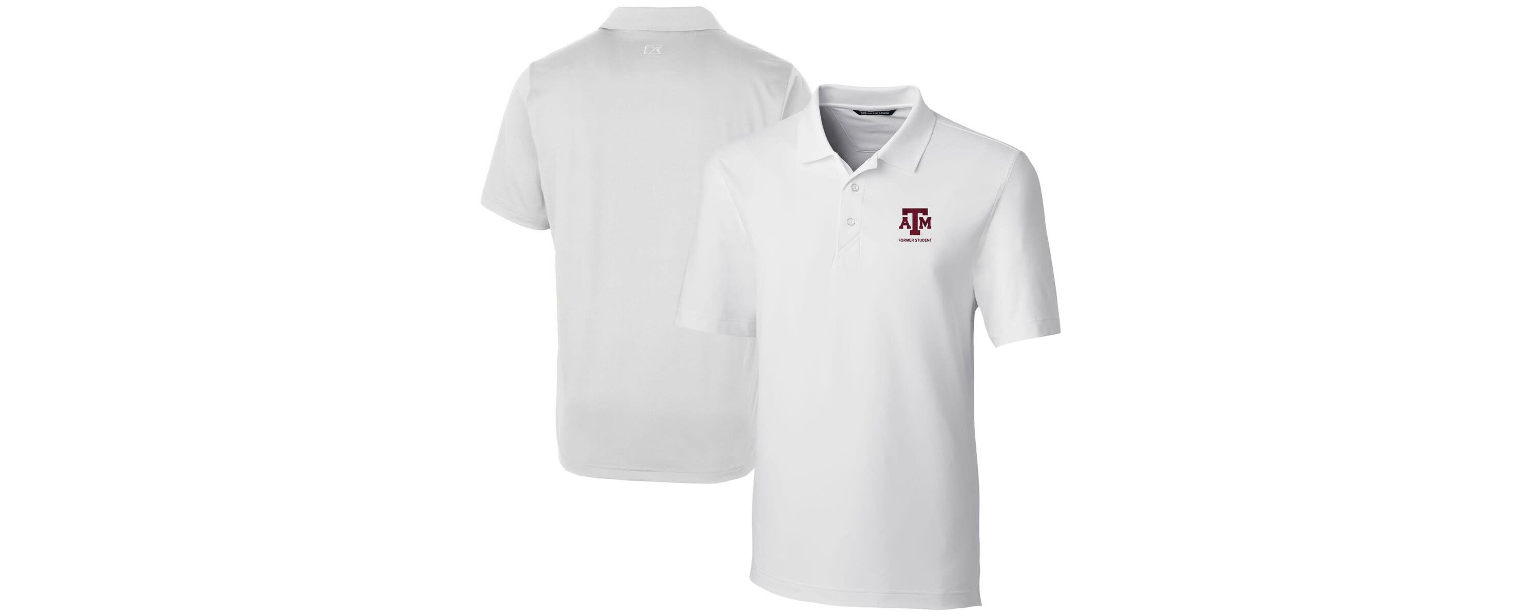 NCAA Texas A&M Aggies Alumni Logo Forge Stretch DryTec Polo