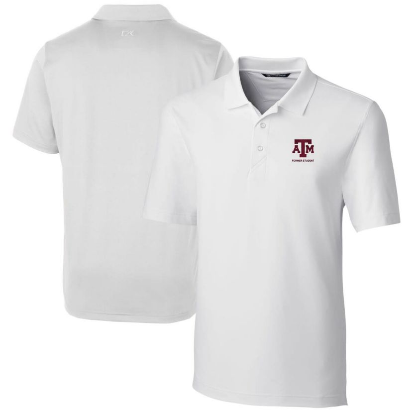 NCAA Texas A&M Aggies Alumni Logo Forge Stretch DryTec Polo