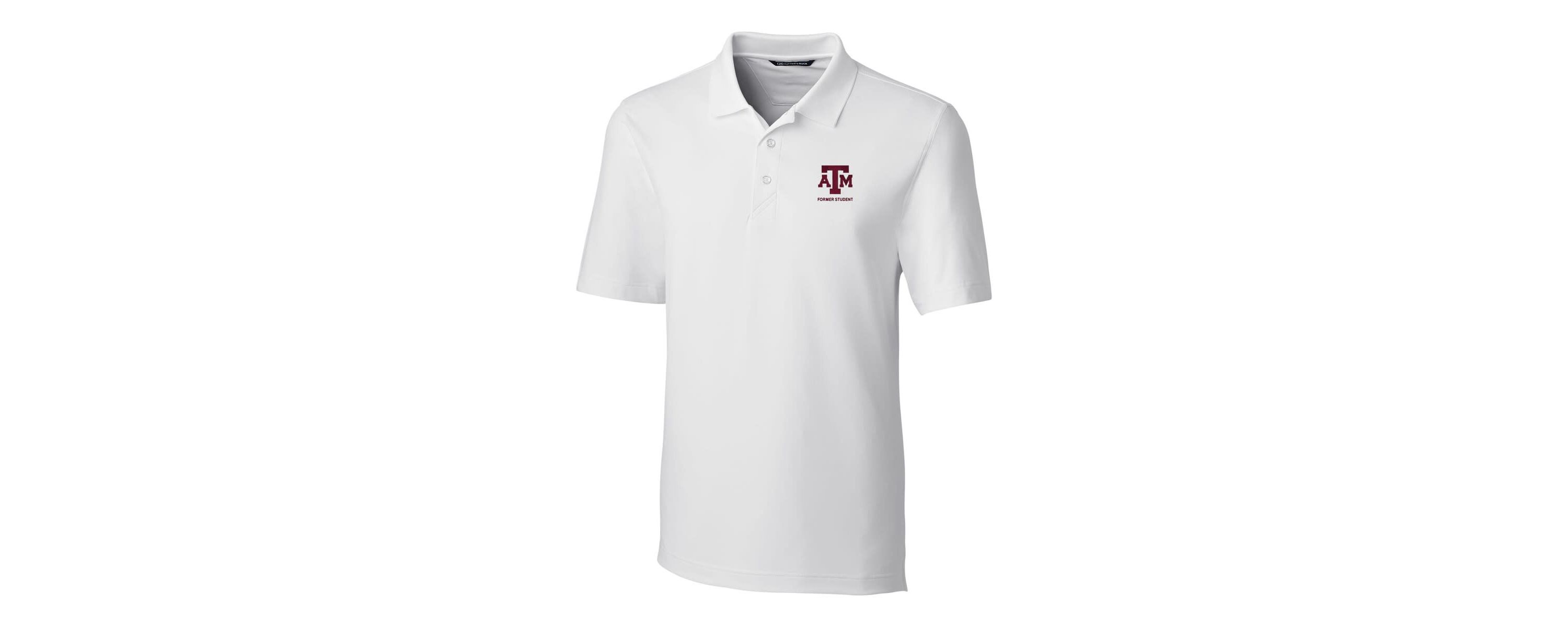 NCAA Texas A&M Aggies Alumni Logo Forge Stretch DryTec Polo
