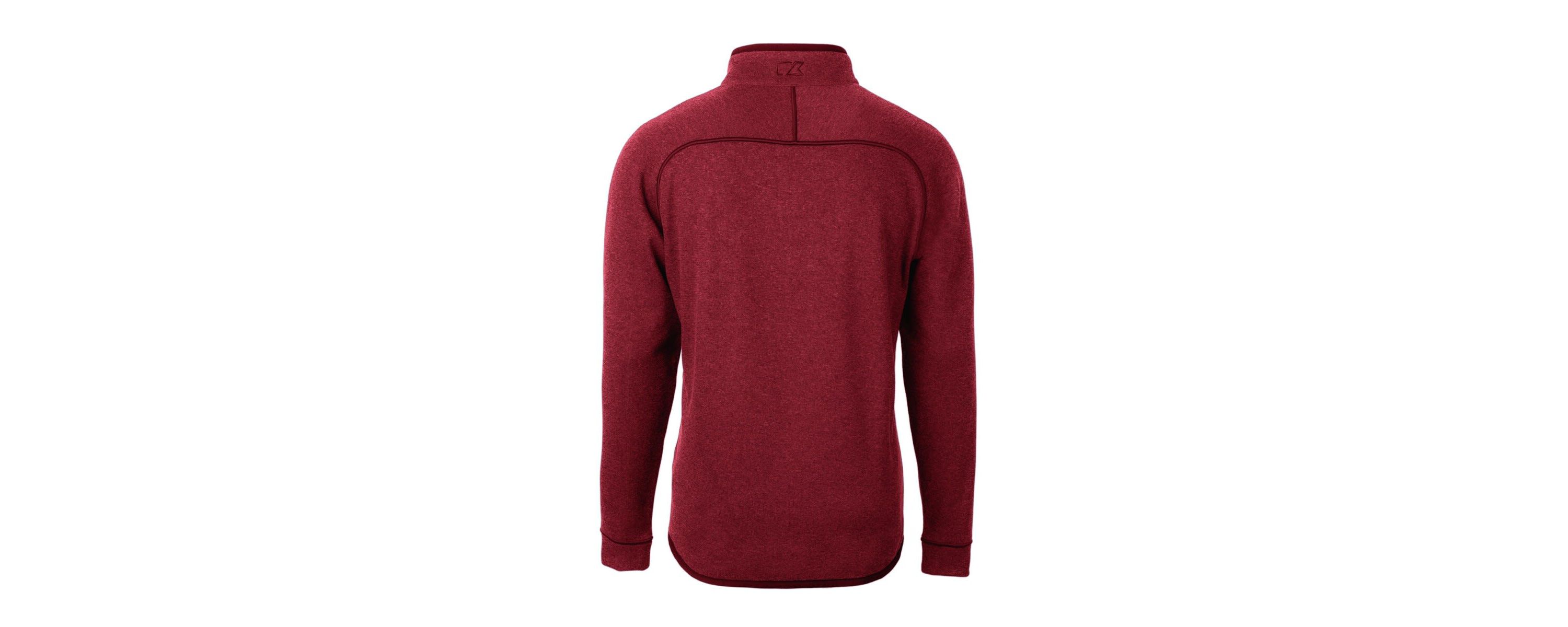 NCAA Ohio State Buckeyes Alumni Logo Mainsail Sweater-Knit Half-Zip Pullover Jacket