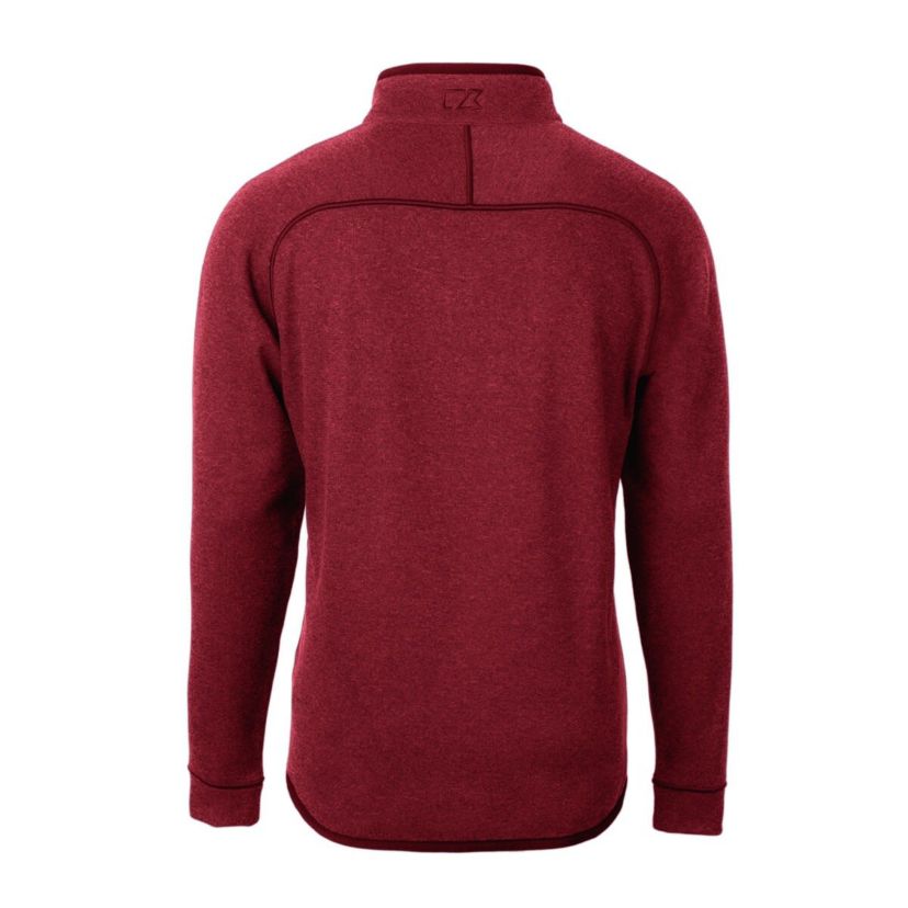 NCAA Ohio State Buckeyes Alumni Logo Mainsail Sweater-Knit Half-Zip Pullover Jacket
