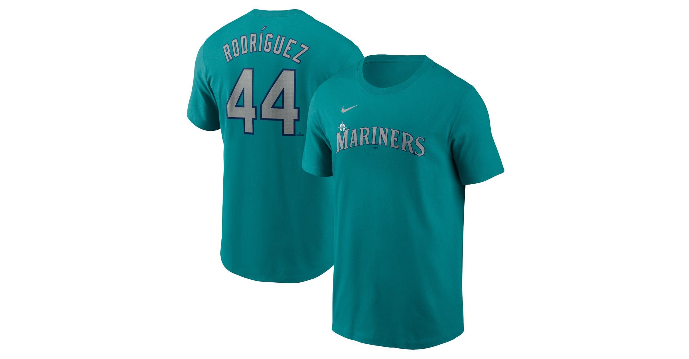 MLB Nike Julio Rodríguez Seattle Mariners Fuse Name & Number T-Shirt