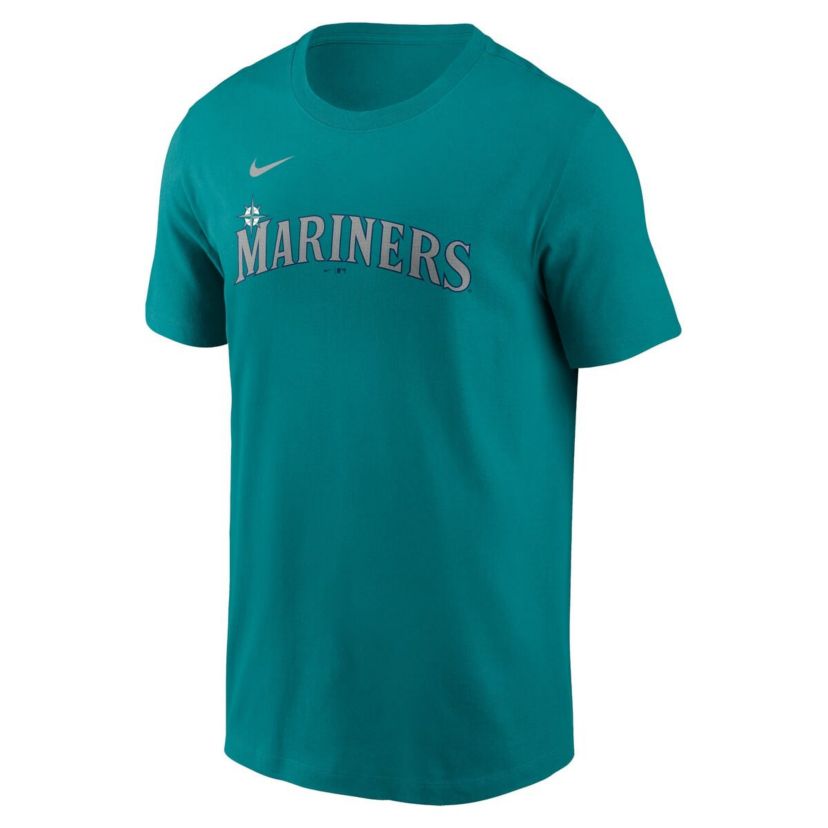 MLB Nike Julio Rodríguez Seattle Mariners Fuse Name & Number T-Shirt
