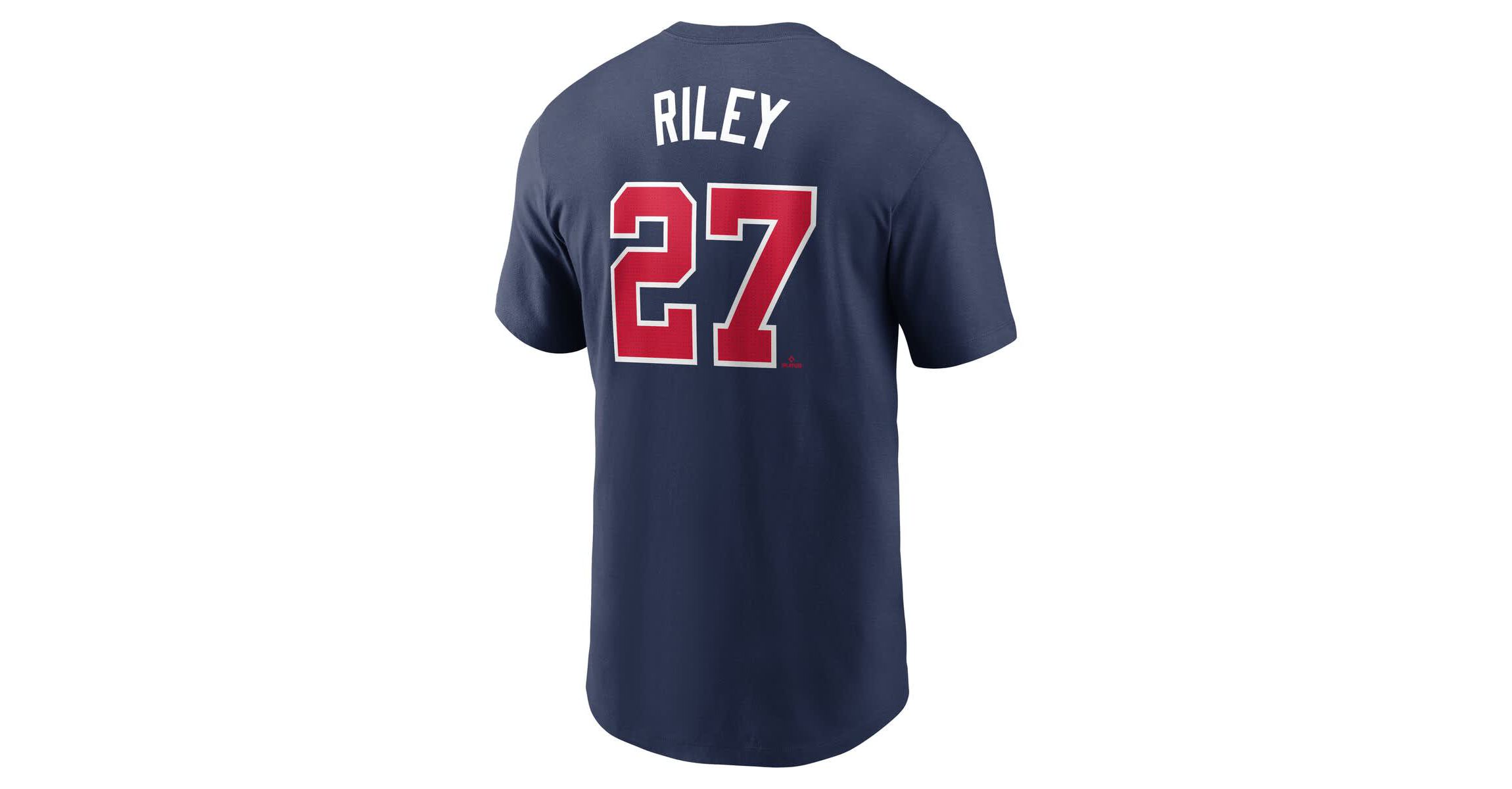 MLB Nike Austin Riley Atlanta Braves Fuse Name & Number T-Shirt