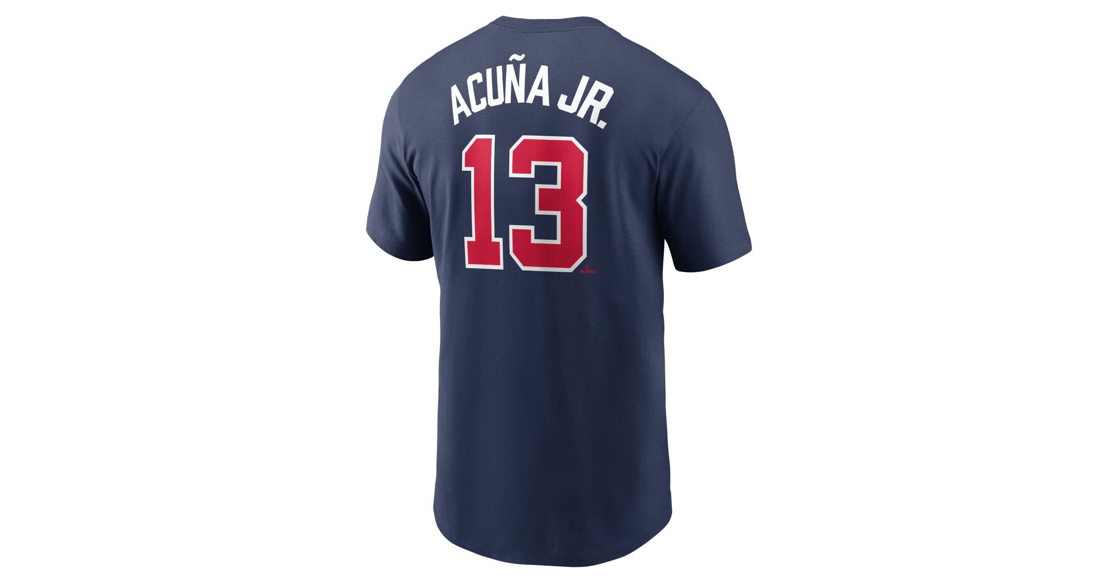 MLB Nike Ronald Acuña Jr. Atlanta Braves Fuse Name & Number T-Shirt