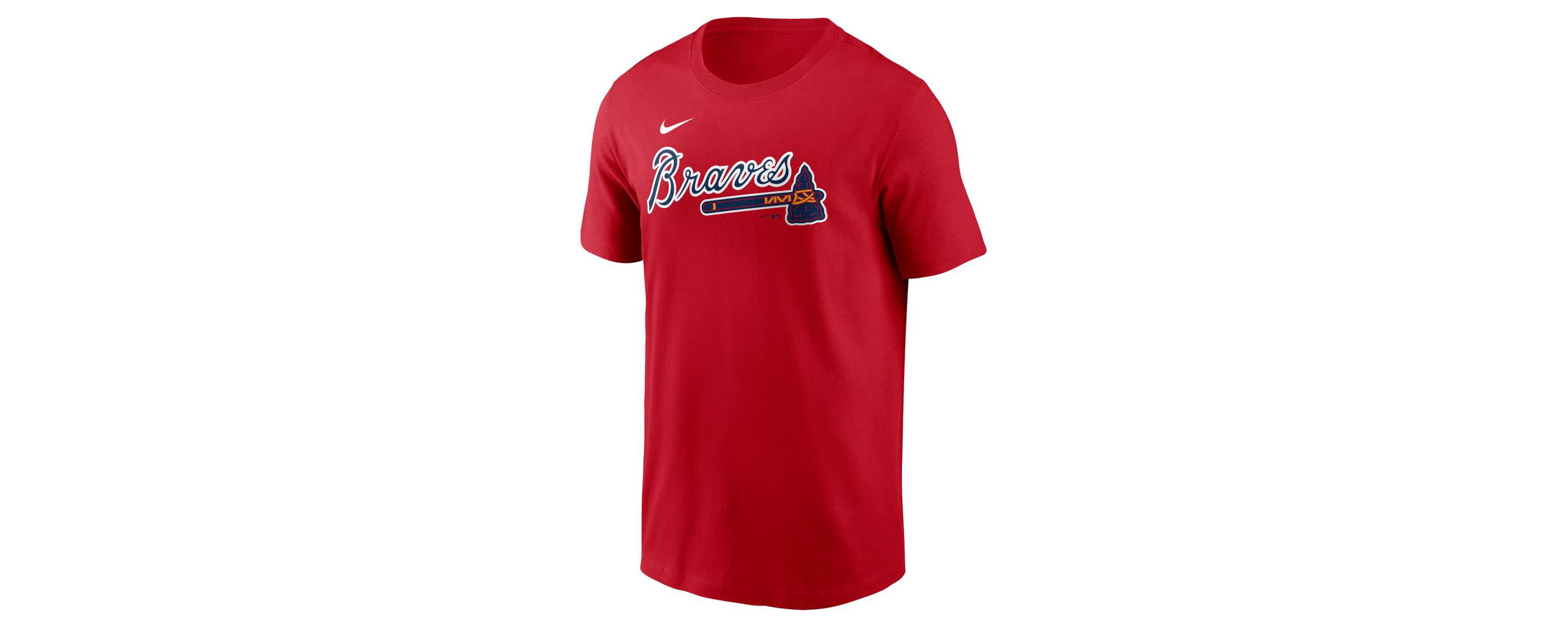 MLB Nike Austin Riley Atlanta Braves Fuse Name & Number T-Shirt