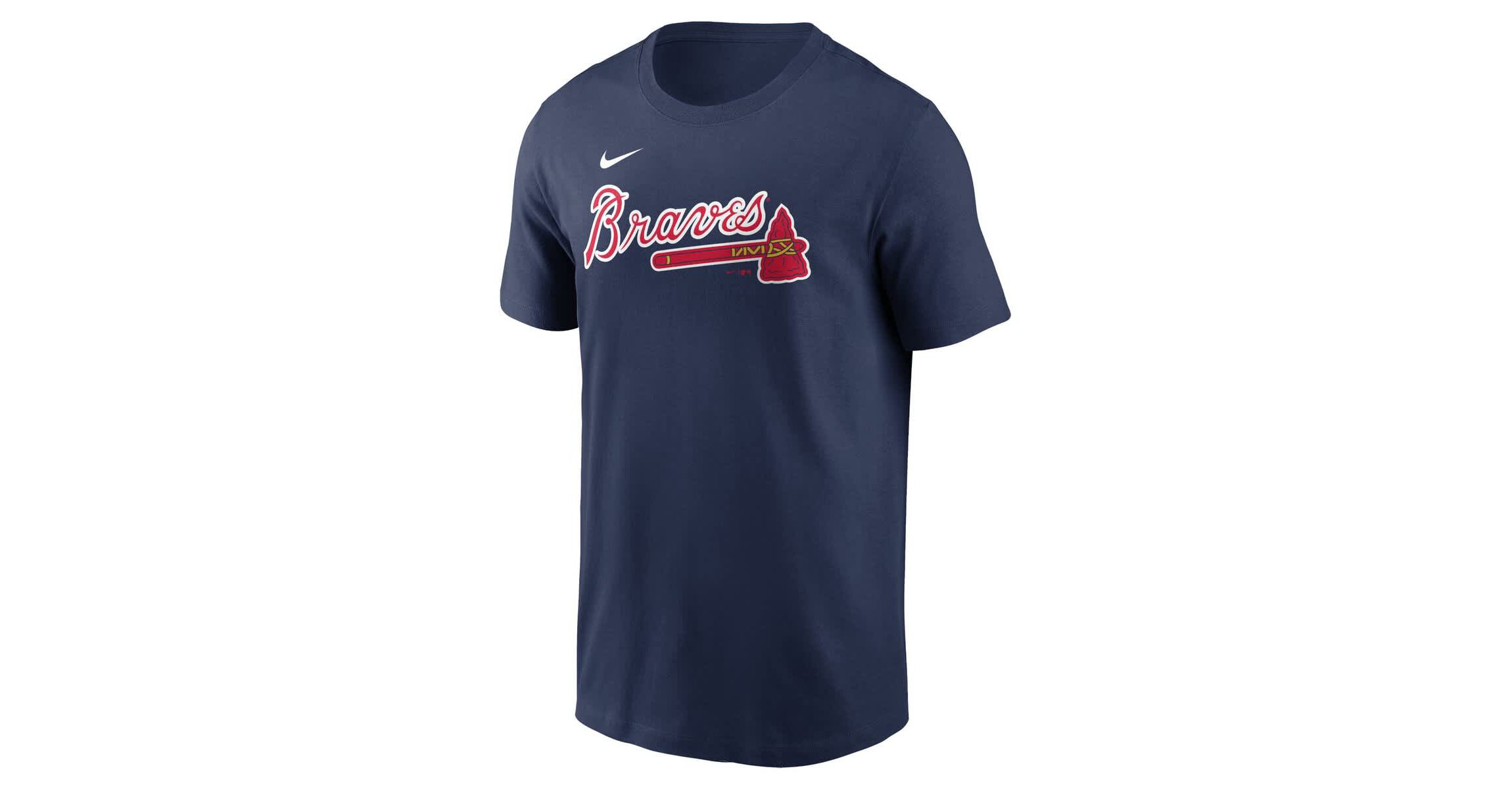 MLB Nike Matt Olson Atlanta Braves Fuse Name & Number T-Shirt