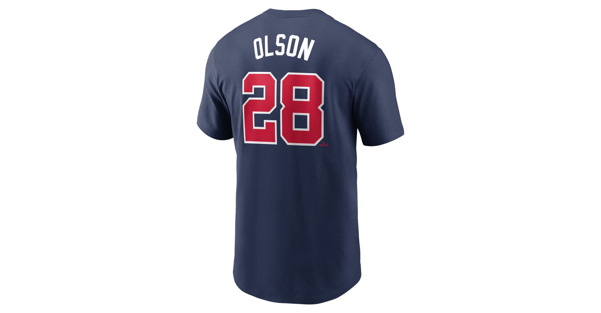 MLB Nike Matt Olson Atlanta Braves Fuse Name & Number T-Shirt