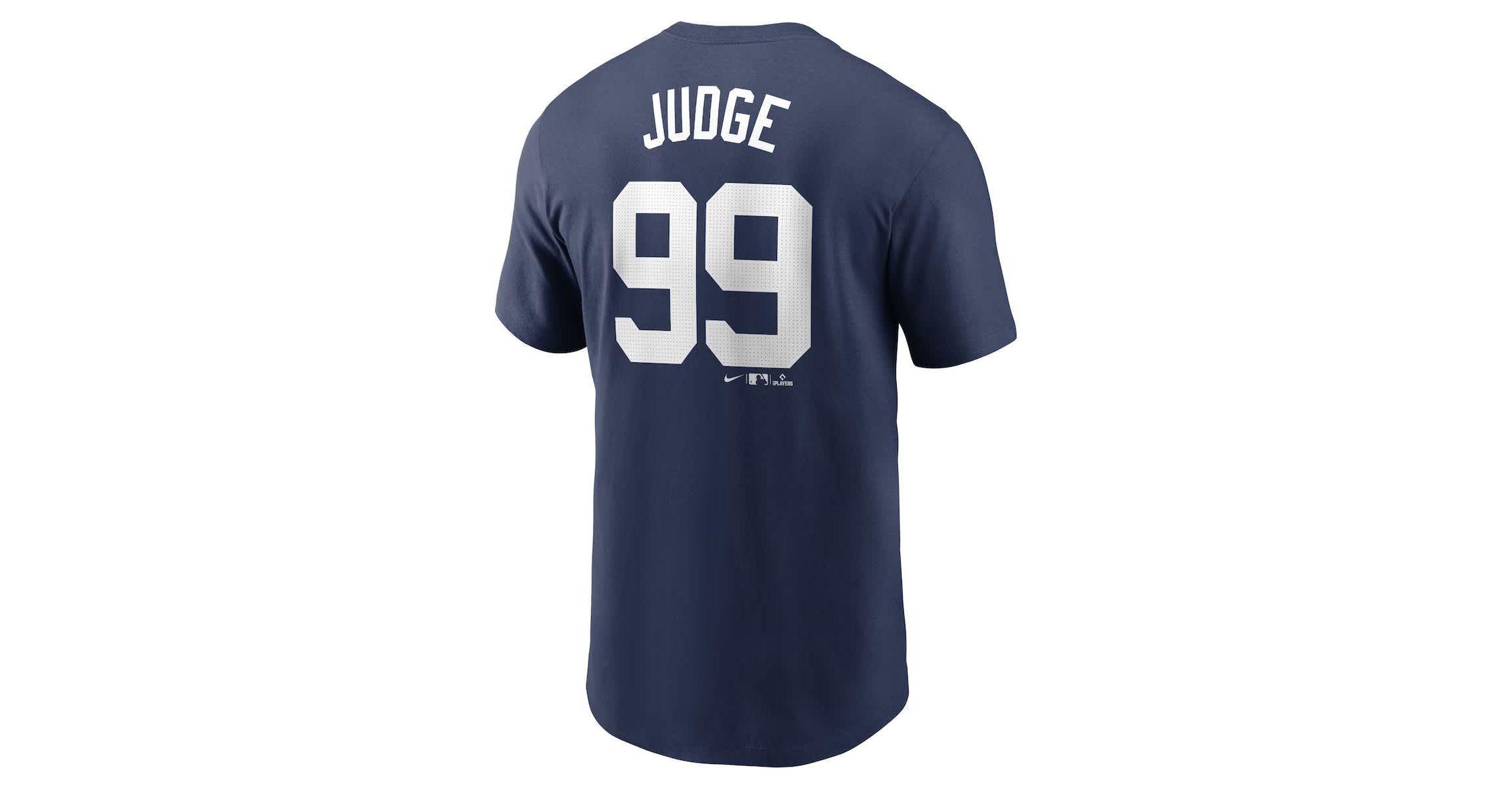 MLB Nike Aaron Judge New York Yankees Fuse Name & Number T-Shirt