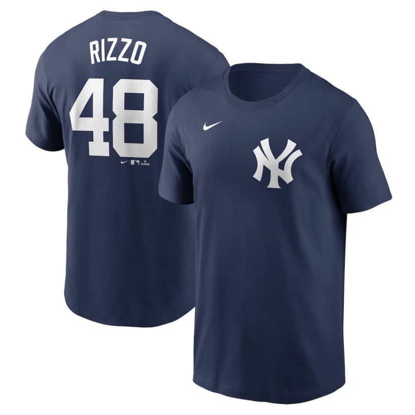 MLB Nike Anthony Rizzo New York Yankees Fuse Name & Number T-Shirt