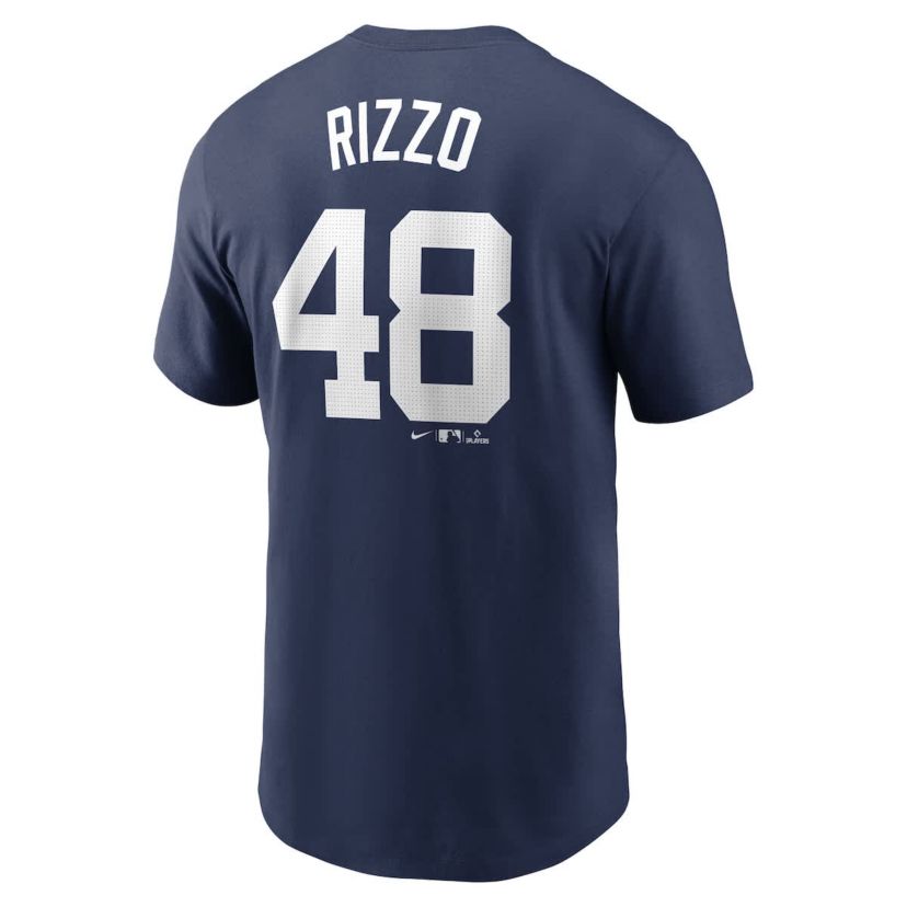 MLB Nike Anthony Rizzo New York Yankees Fuse Name & Number T-Shirt