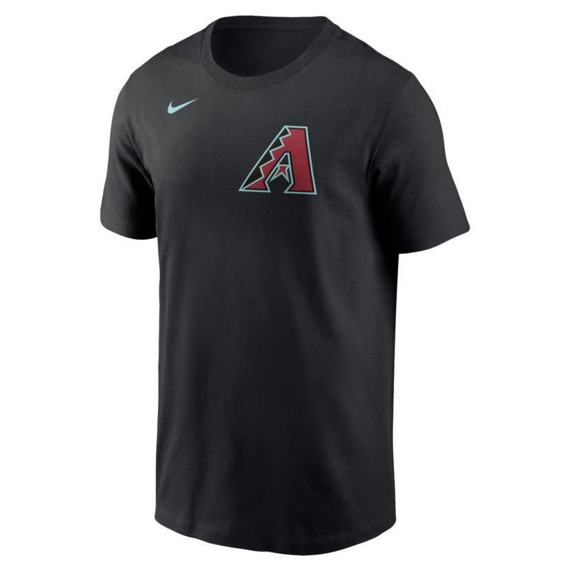MLB Nike Corbin Carroll Arizona Diamondbacks Fuse Name & Number T-Shirt