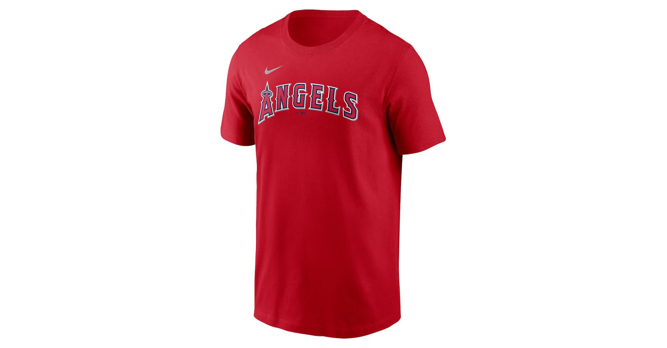 MLB Nike Mike Trout Los Angeles Angels Fuse Name & Number T-Shirt