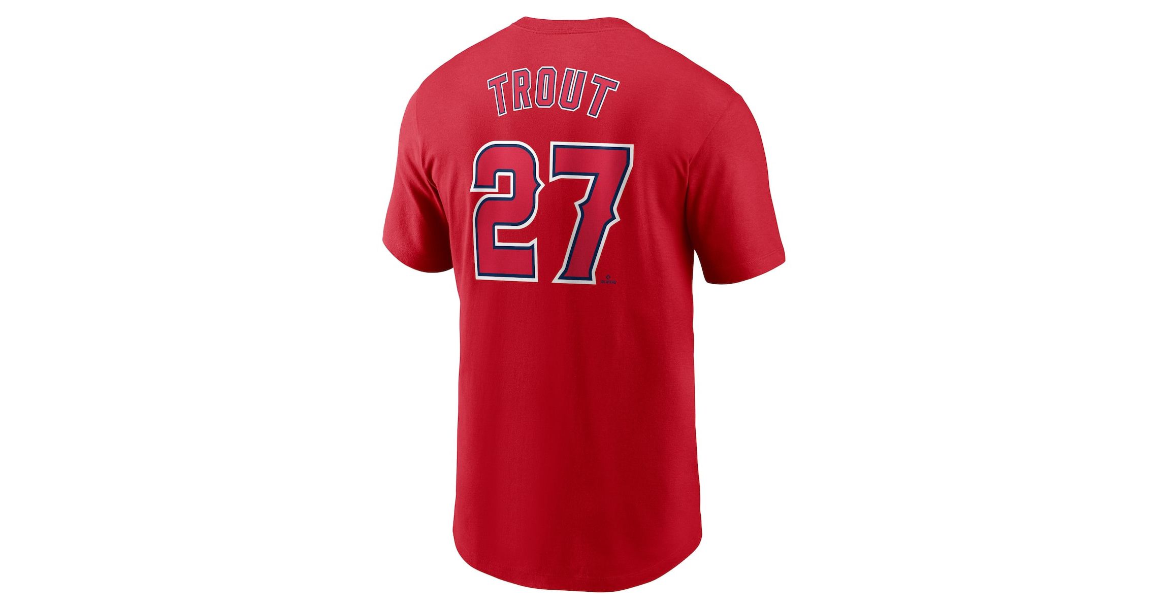 MLB Nike Mike Trout Los Angeles Angels Fuse Name & Number T-Shirt