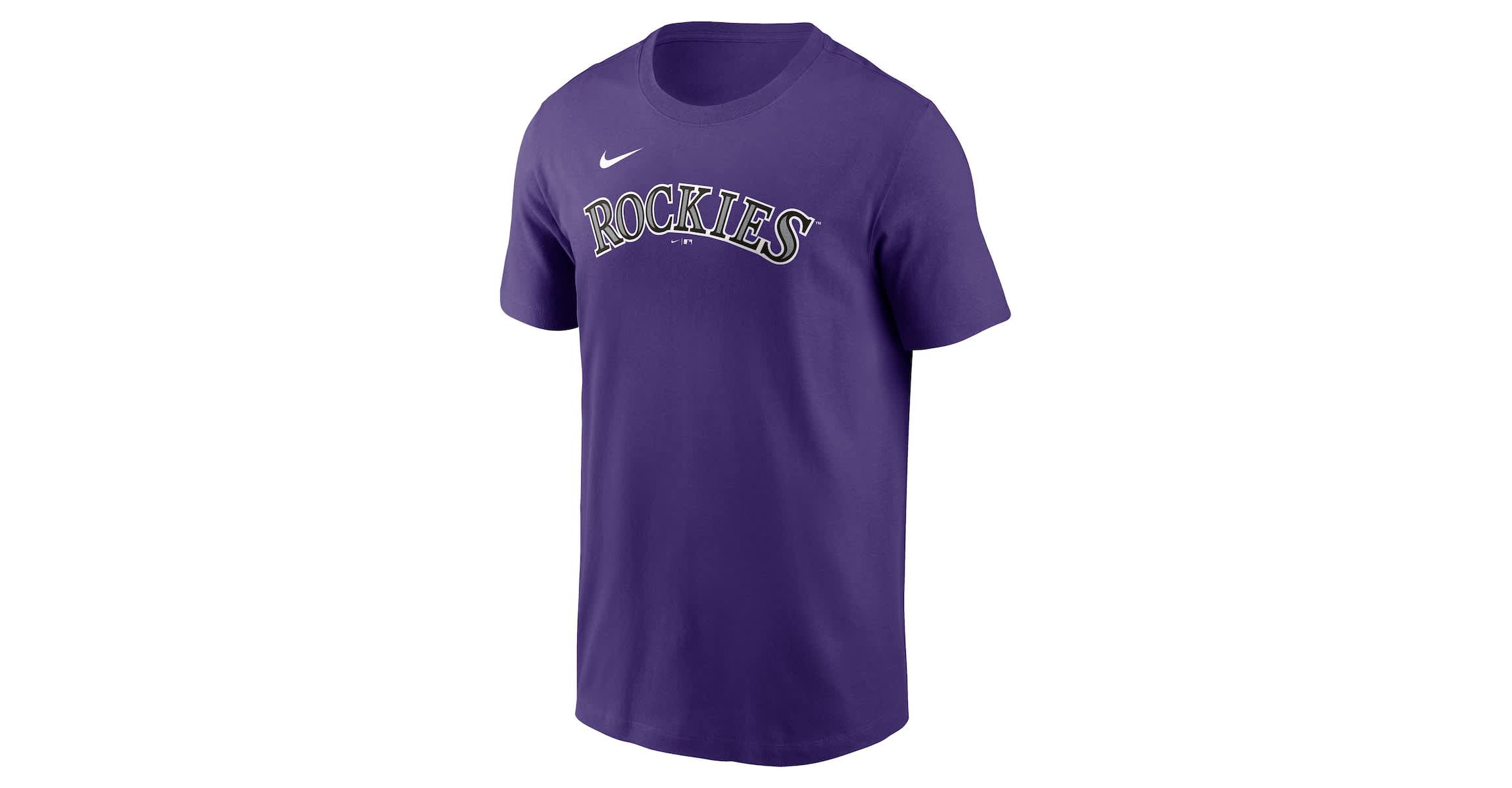 MLB Nike Kris Bryant Colorado Rockies Fuse Name & Number T-Shirt
