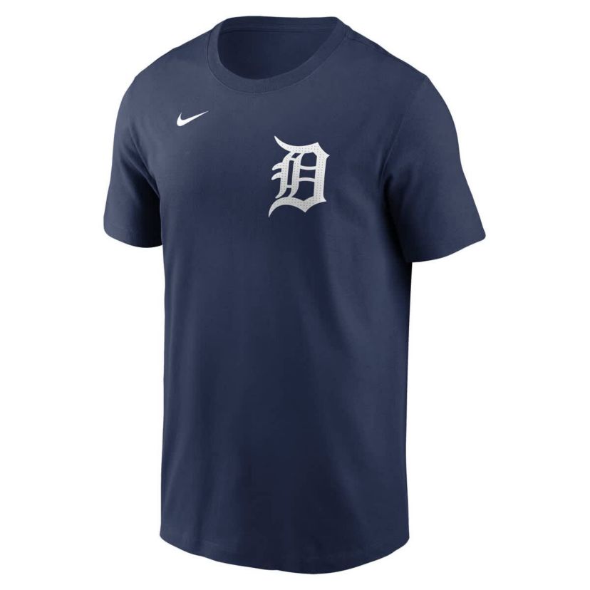 MLB Nike Tarik Skubal Detroit Tigers Fuse Name & Number T-Shirt