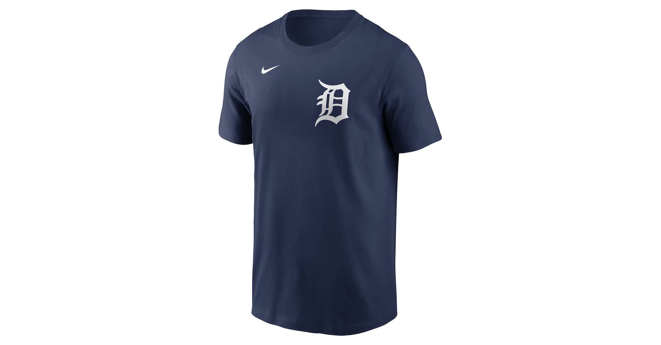 MLB Nike Javier Báez Detroit Tigers Fuse Name & Number T-Shirt