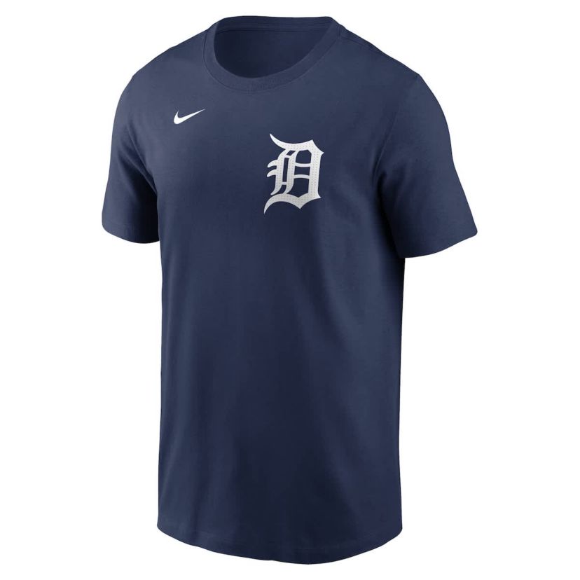 MLB Nike Javier Báez Detroit Tigers Fuse Name & Number T-Shirt