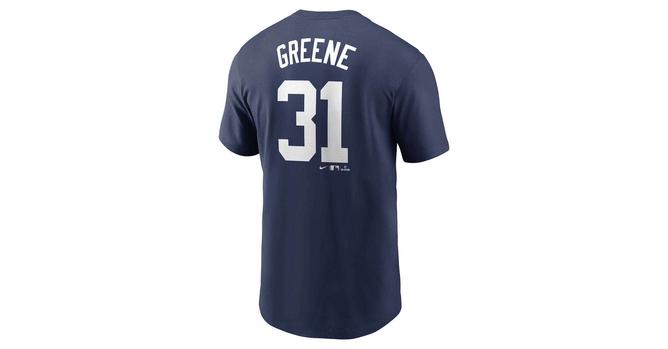 MLB Nike Riley Greene Detroit Tigers Fuse Name & Number T-Shirt