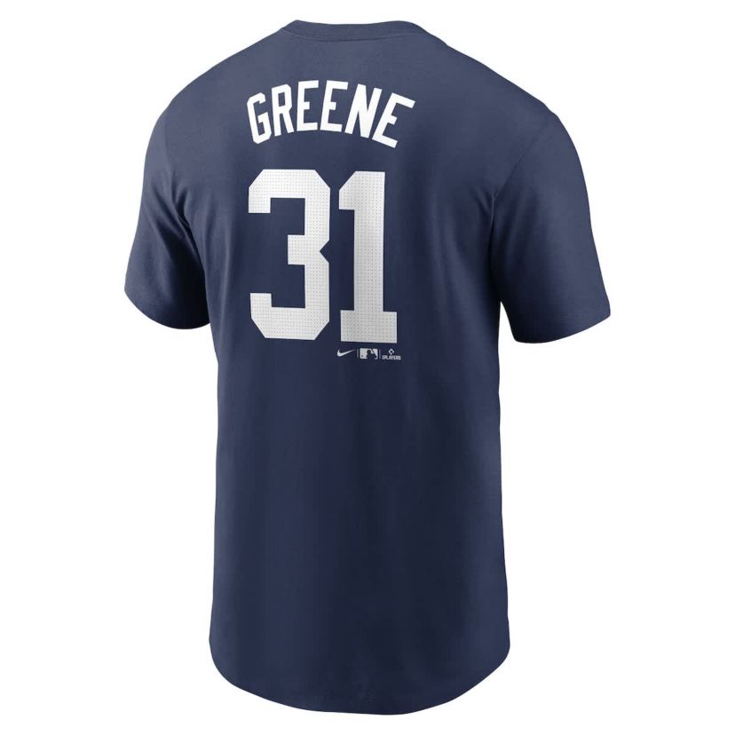 MLB Nike Riley Greene Detroit Tigers Fuse Name & Number T-Shirt