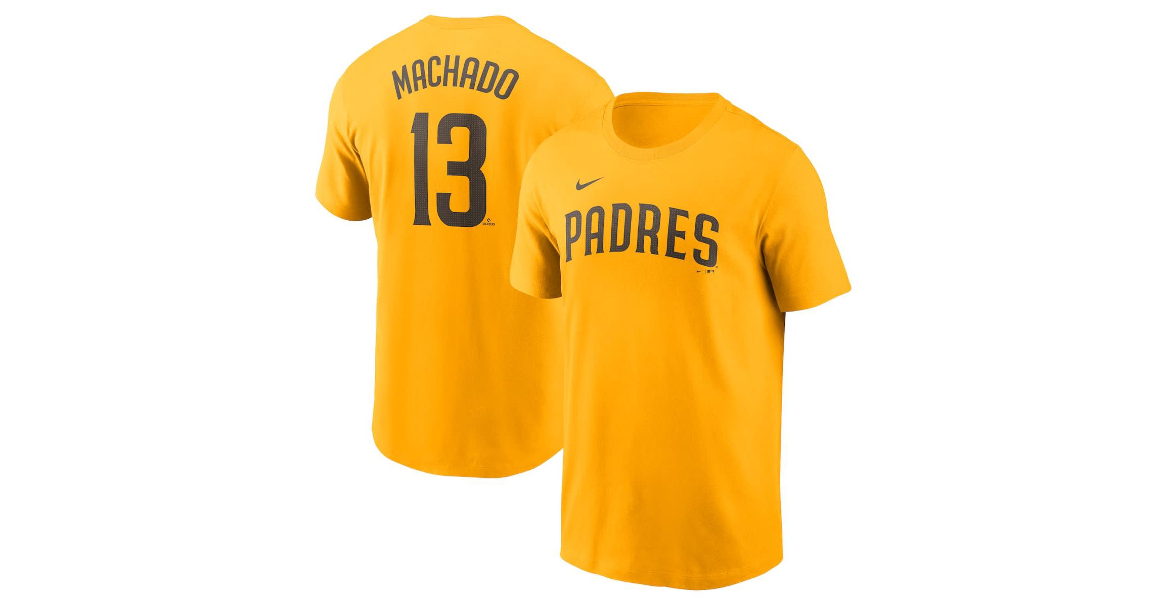 MLB Nike Manny Machado San Diego Padres Fuse Name & Number T-Shirt