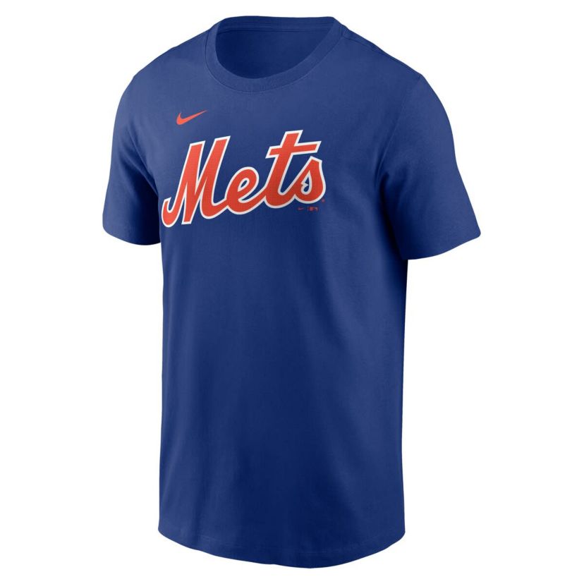 MLB Nike Brandon Nimmo New York Mets Fuse Name & Number T-Shirt