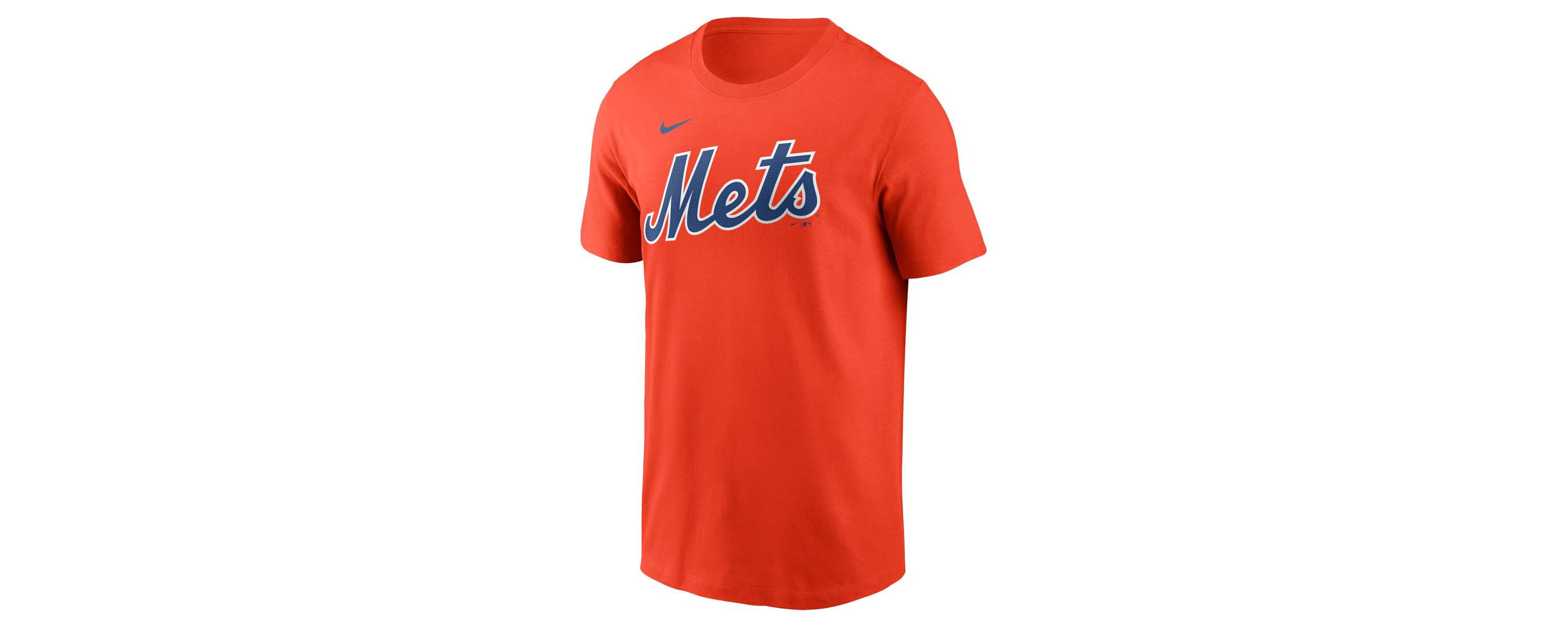 MLB Nike Francisco Lindor New York Mets Fuse Name & Number T-Shirt