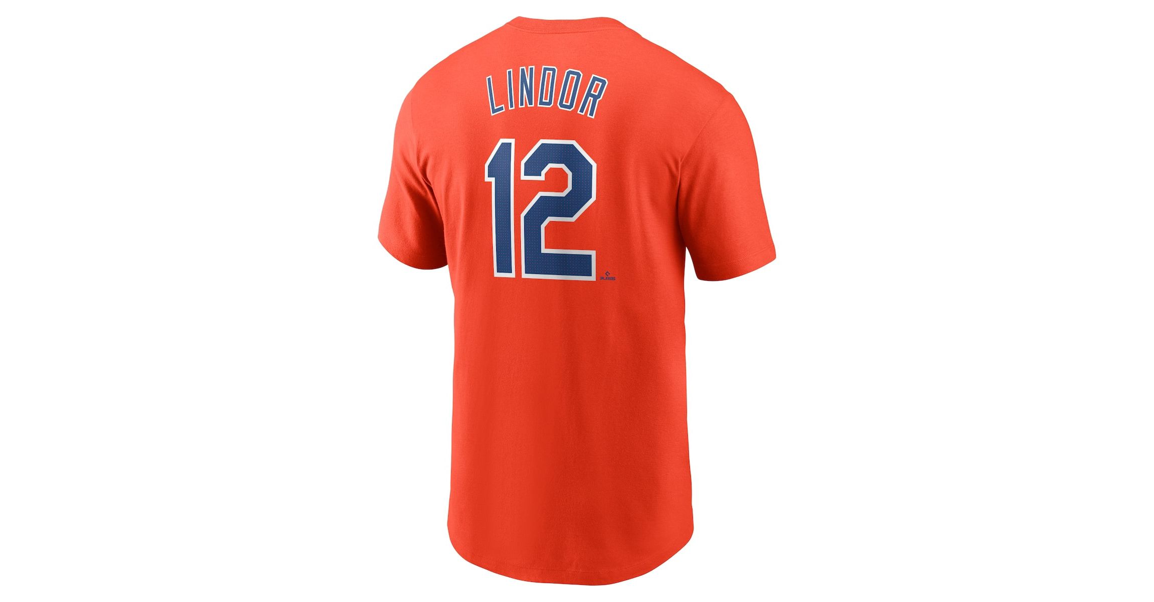 MLB Nike Francisco Lindor New York Mets Fuse Name & Number T-Shirt