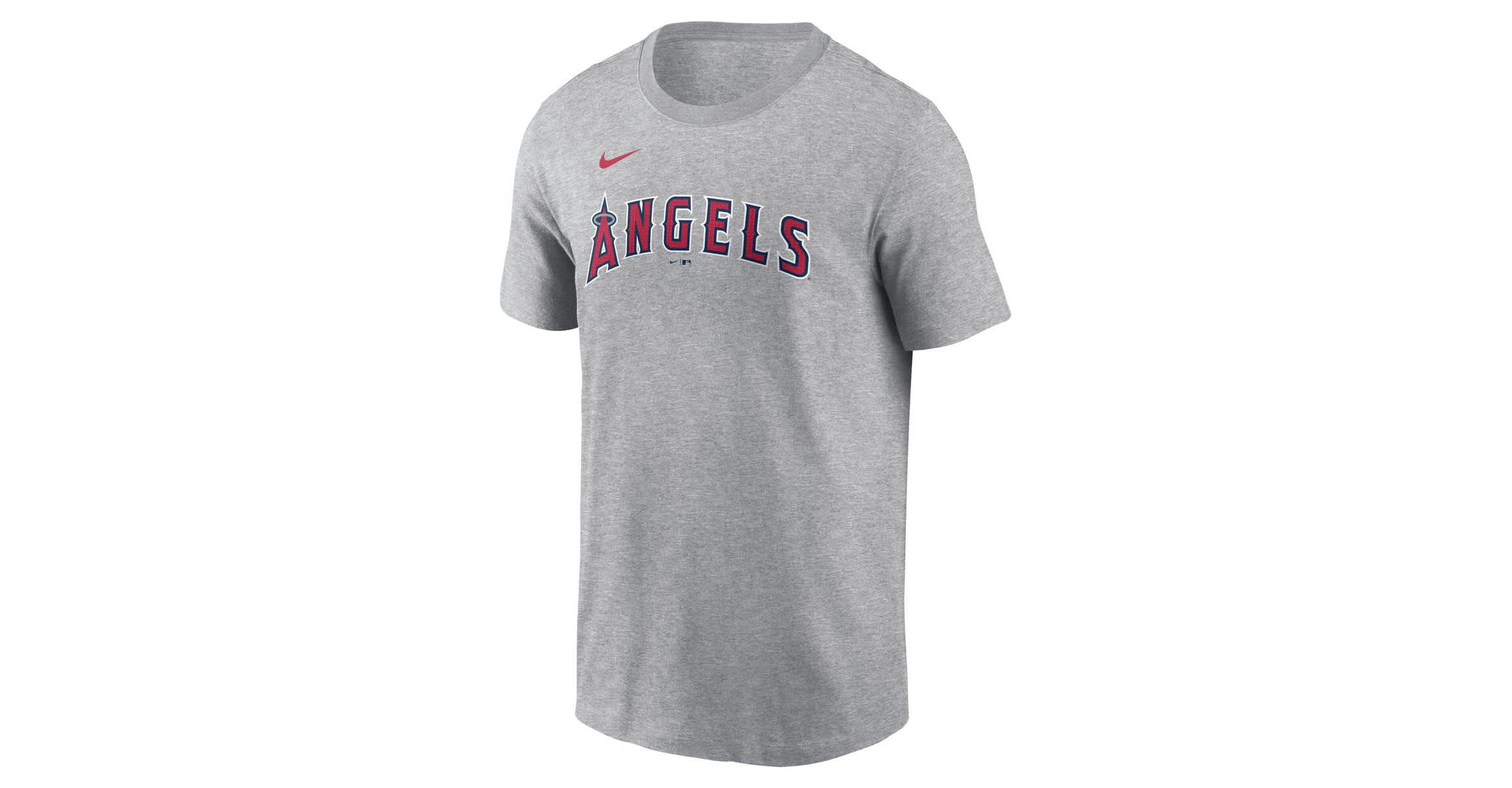 MLB Nike Mike Trout Los Angeles Angels Fuse Name & Number T-Shirt
