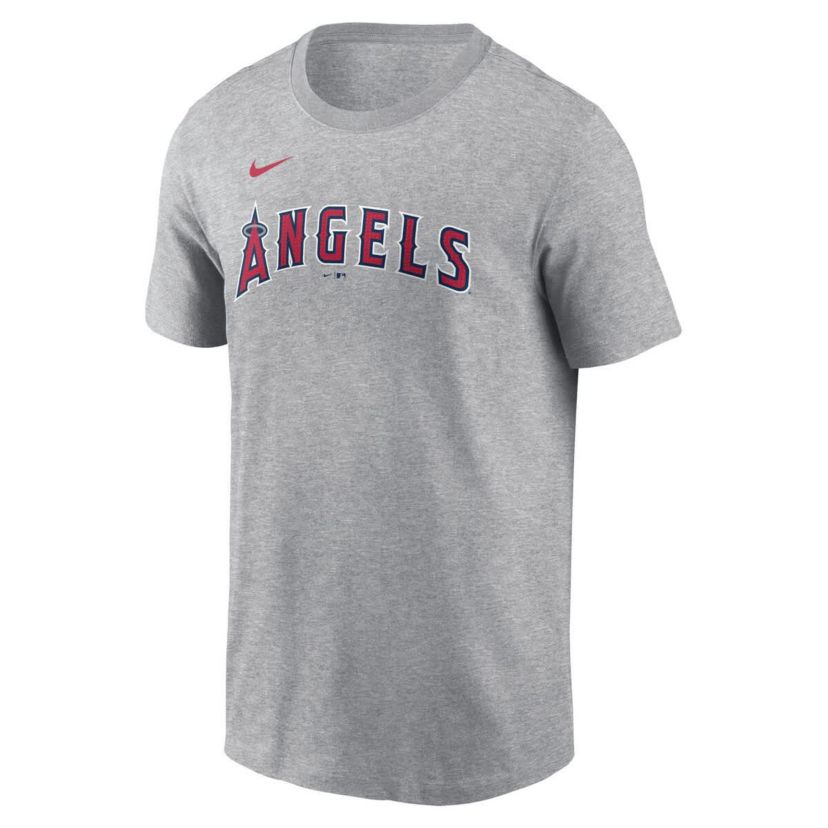 MLB Nike Mike Trout Los Angeles Angels Fuse Name & Number T-Shirt