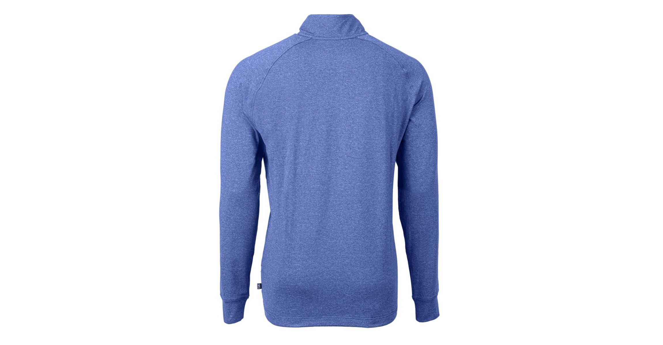NCAA Kansas Jayhawks Alumni Logo Adapt Eco Knit ed Recycled Quarter-Zip Pullover Top