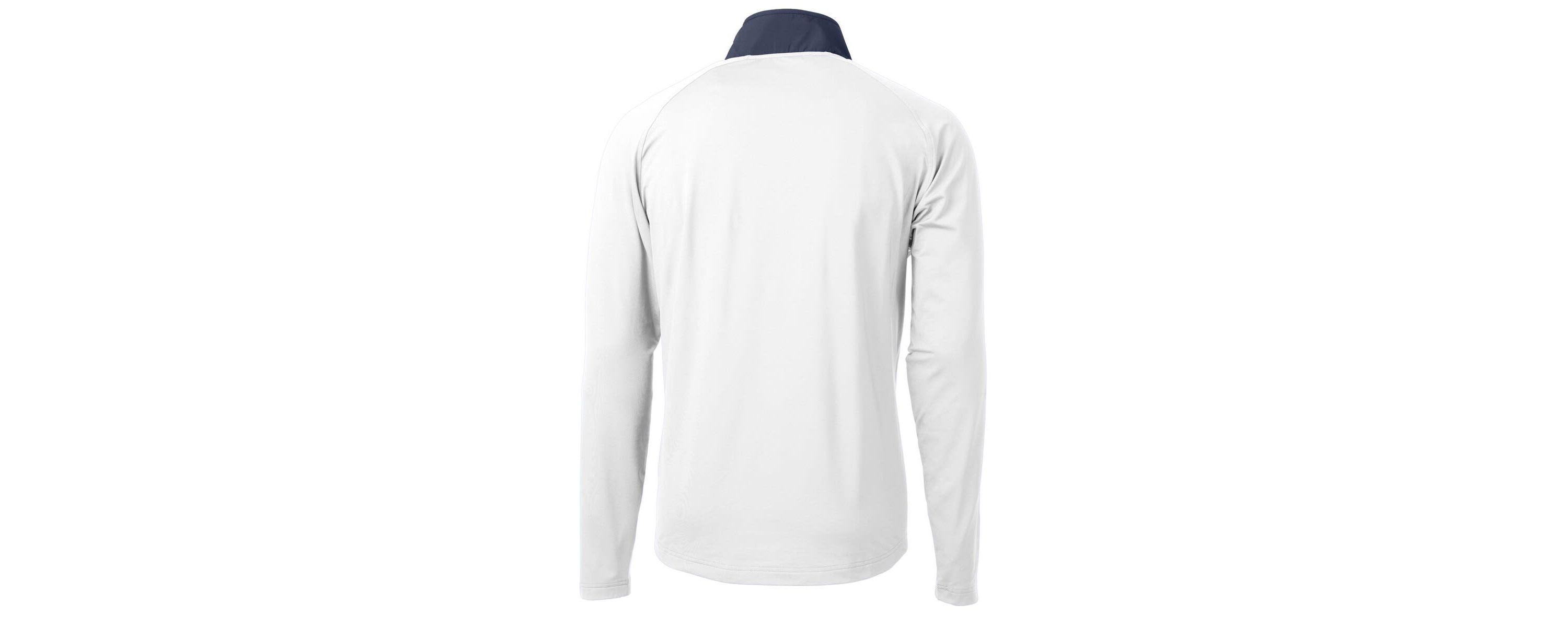NCAA Notre Dame Fighting Irish Alumni Logo Adapt Eco Knit Hybrid Recycled Quarter-Zip Pullover Top