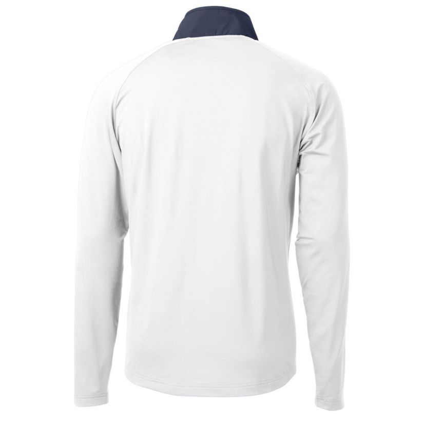 NCAA Notre Dame Fighting Irish Alumni Logo Adapt Eco Knit Hybrid Recycled Quarter-Zip Pullover Top