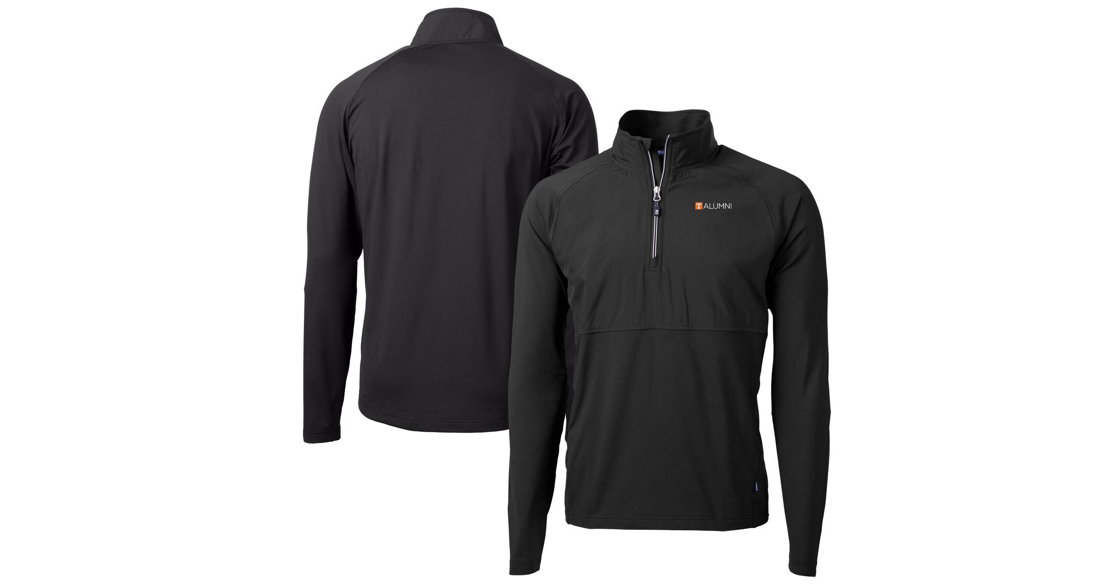 NCAA Tennessee Volunteers Alumni Logo Adapt Eco Knit Hybrid Recycled Quarter-Zip Pullover Top