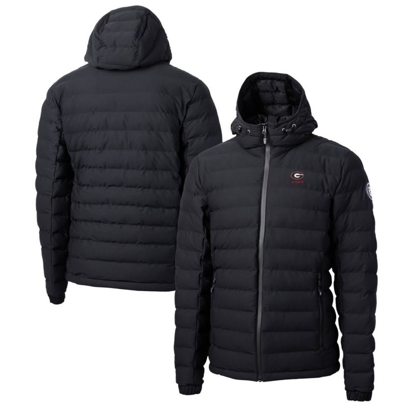 NCAA Georgia Bulldogs Alumni Logo Mission Ridge Repreve Eco Insulated Puffer Full-Zip Jacket