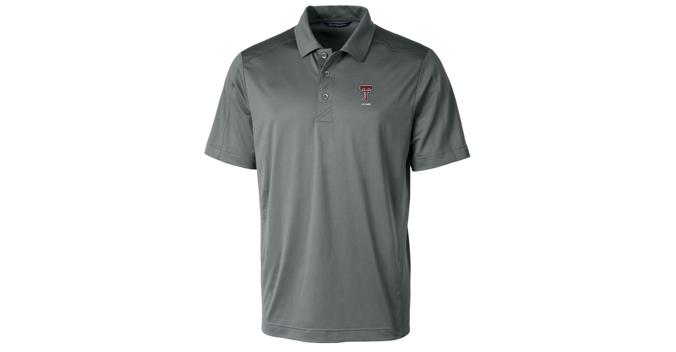 Texas Tech Red Raiders NCAA Texas Tech Raiders Alumni Logo Prospect Textured Stretch Polo