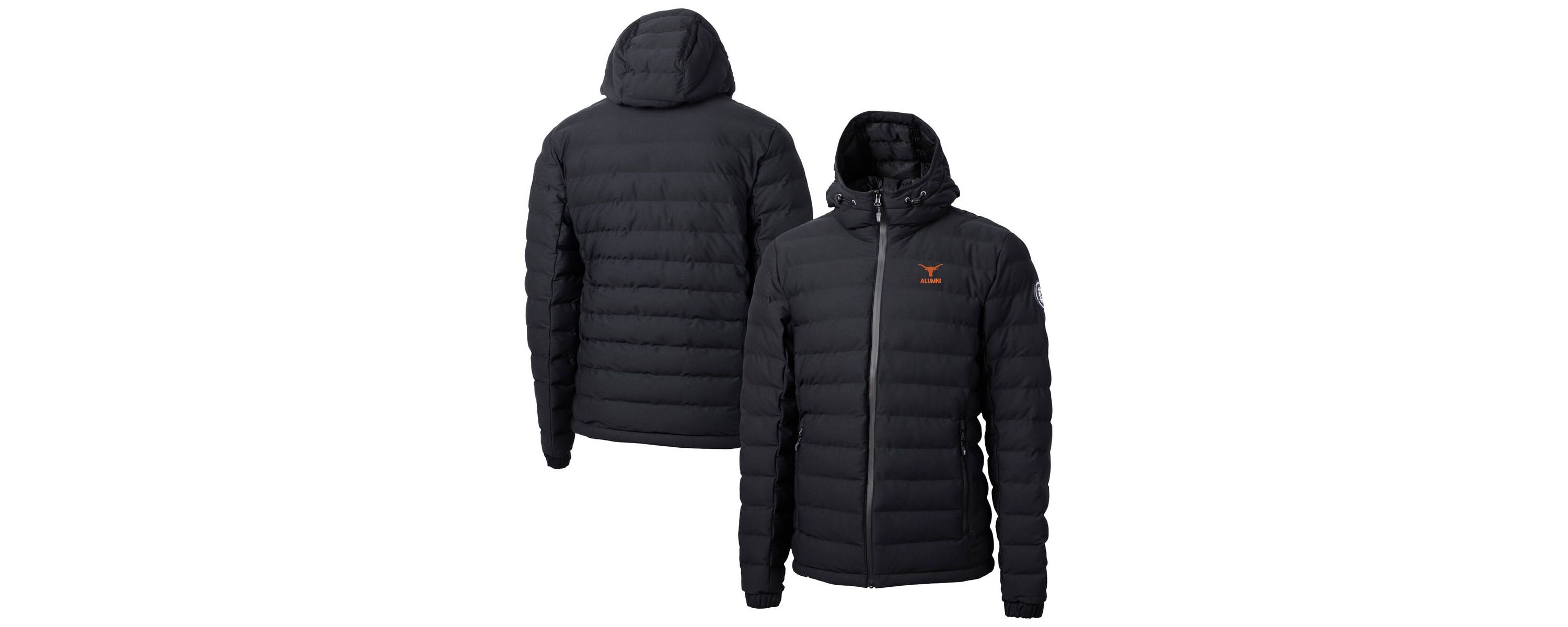 NCAA Texas Longhorns Alumni Logo Mission Ridge Repreve Eco Insulated Puffer Full-Zip Jacket