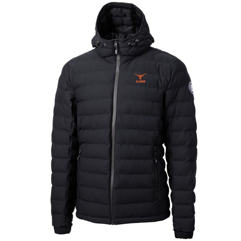 NCAA Texas Longhorns Alumni Logo Mission Ridge Repreve Eco Insulated Puffer Full-Zip Jacket