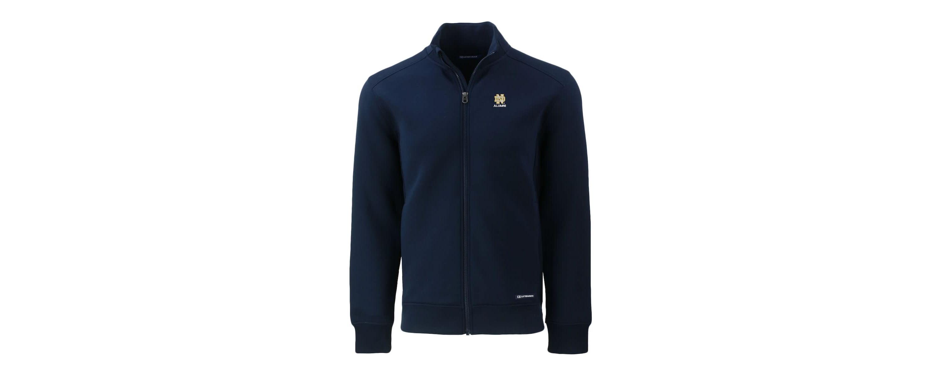 NCAA Notre Dame Fighting Irish Alumni Logo Roam Eco Recycled Full-Zip Jacket