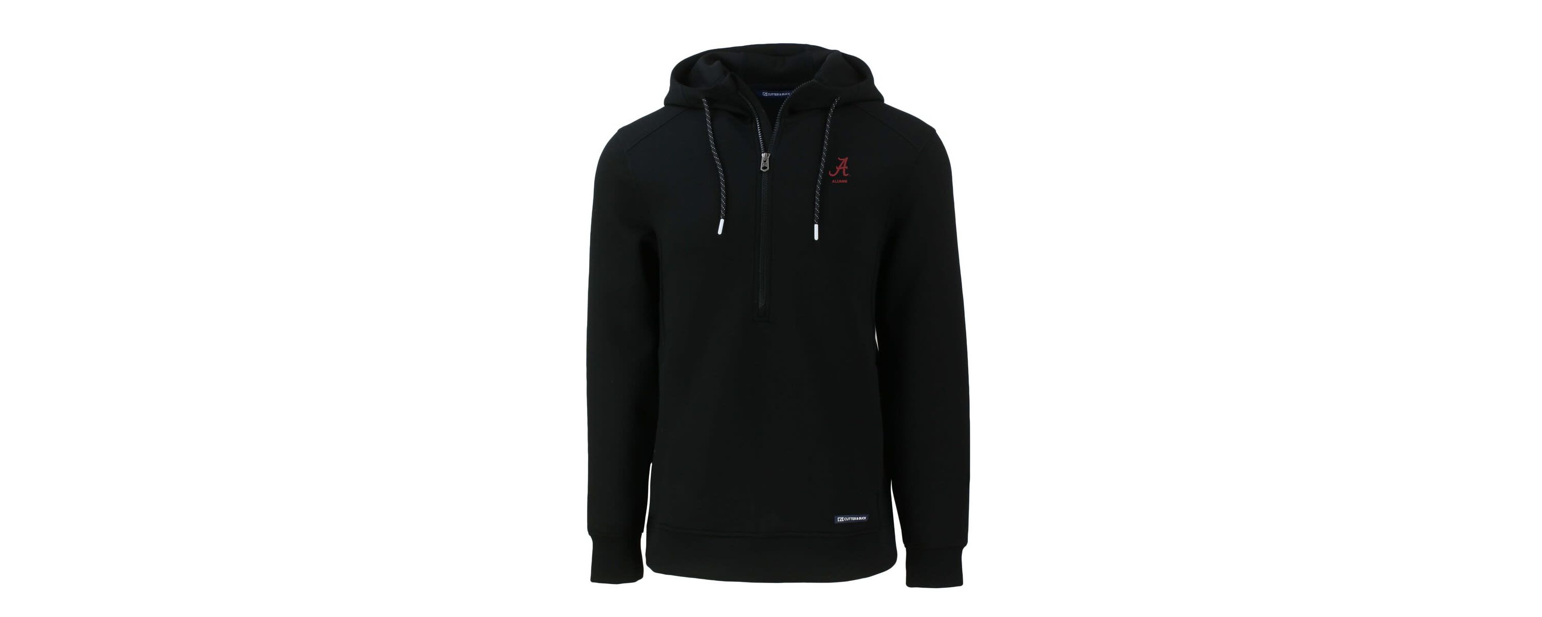 Alabama Crimson Tide NCAA Alabama Tide Alumni Logo Roam Eco Recycled Half-Zip Pullover Hoodie