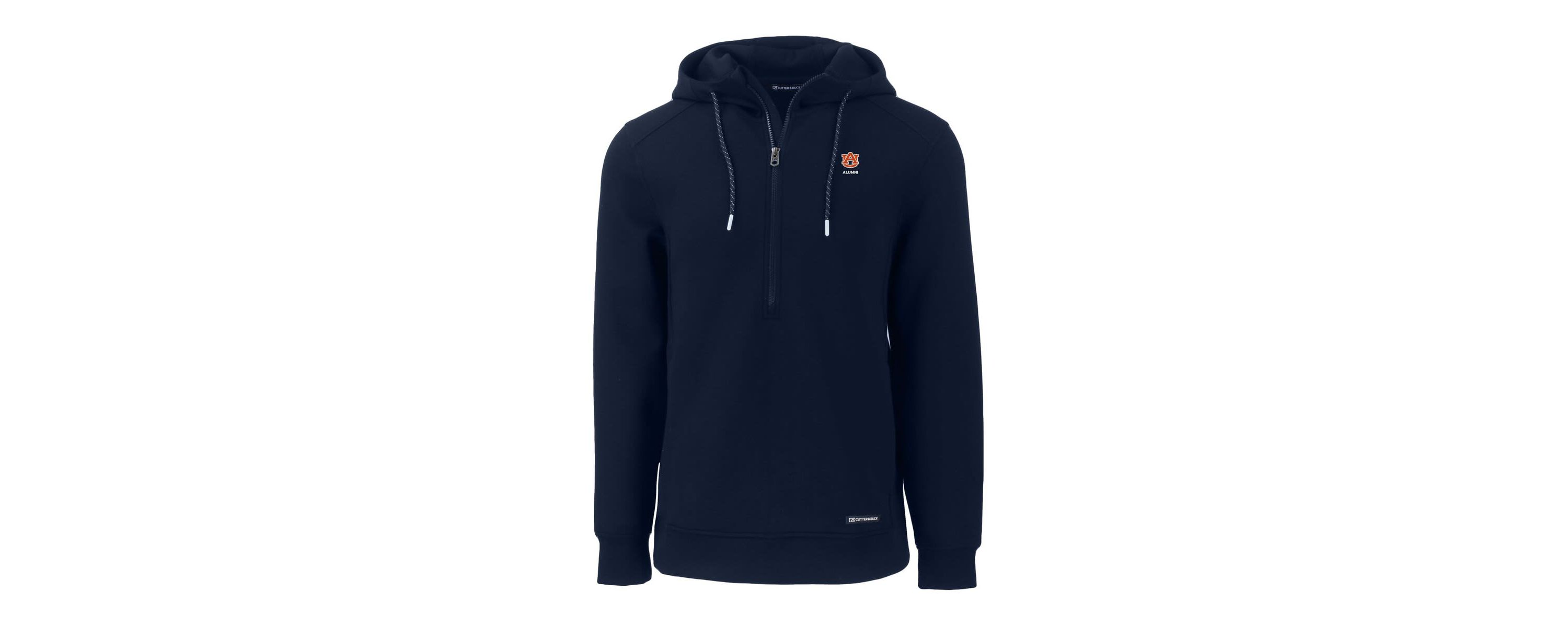 NCAA Auburn Tigers Roam Eco Recycled Half-Zip Pullover Hoodie