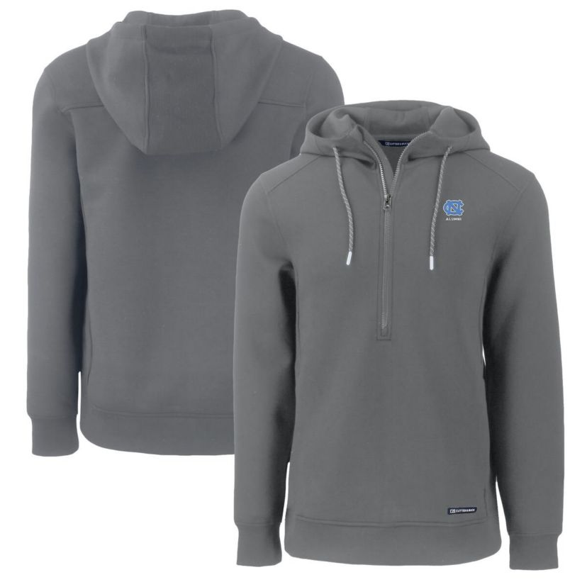 NCAA North Carolina Tar Heels Alumni Logo Roam Eco Recycled Half-Zip Pullover Hoodie