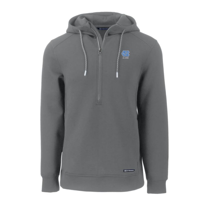 NCAA North Carolina Tar Heels Alumni Logo Roam Eco Recycled Half-Zip Pullover Hoodie
